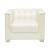 Chaviano Tufted Leatherette Chair