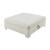 Chaviano Leatherette Ottoman