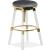 Venus Faux Leather Adjustable Stool with Thick Acrylic