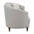 Avonlea Sloped Arm Tufted Fabric Velvet Sofa