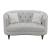 Avonlea Sloped Arm Tufted Fabric Living Room Set