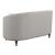 Avonlea Sloped Arm Tufted Fabric Loveseat
