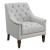 Avonlea Sloped Arm Tufted Woven Fabric Chair