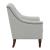 Avonlea Sloped Arm Tufted Woven Fabric Chair