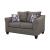 Salizar Flared Arm Fabric Loveseat