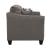 Salizar Flared Arm Fabric Loveseat