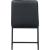 Bryce Faux Leather Dining Chair with Matte Black Metal Legs
