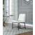 Bryce Faux Leather Dining Chair with Matte Black Metal Legs