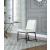 Bryce Faux Leather Dining Chair with Matte Black Metal Legs