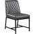 Bryce Faux Leather Dining Chair with Matte Black Metal Legs