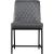 Bryce Faux Leather Dining Chair with Matte Black Metal Legs