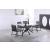 Bryce Faux Leather Dining Chair with Matte Black Metal Legs