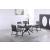Bryce Faux Leather Dining Chair with Matte Black Metal Legs