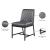 Bryce Faux Leather Dining Chair with Matte Black Metal Legs