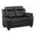Finley Tufted Leatherette Loveseat