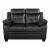 Finley Tufted Leatherette Loveseat