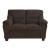 Clemintine Chenille Loveseat with Nailhead Trim