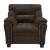 Clemintine Chenille Chair with Nailhead Trim