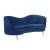 Sophia Velvet Loveseat with Camel Back