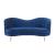 Sophia Channel Tufted Back Velvet Living Room Set