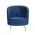 Sophia Vertical Channel Tufted Velvet Chair
