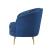 Sophia Vertical Channel Tufted Velvet Chair