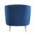 Sophia Vertical Channel Tufted Velvet Chair