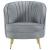 Sophia Vertical Channel Tufted Velvet Chair
