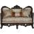 Devayne Fabric/Wood Living Room Set
