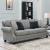Sheldon Woven Fabric Living Room Set with Rolled Arms