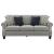 Sheldon Woven Fabric Living Room Set with Rolled Arms