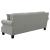 Sheldon Woven Fabric Living Room Set with Rolled Arms