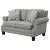 Sheldon Woven Fabric Living Room Set with Rolled Arms