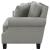 Sheldon Woven Fabric Living Room Set with Rolled Arms