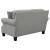 Sheldon Woven Fabric Living Room Set with Rolled Arms