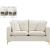 Naomi Velvet Loveseat