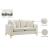 Naomi Velvet Loveseat