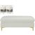 Naomi Velvet Ottoman/Bench