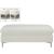 Naomi Velvet Ottoman/Bench