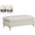 Naomi Velvet Ottoman/Bench