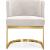 Gianna Velvet Dining Chair with Stainless Steel Base
