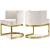 Gianna Velvet Dining Chair with Stainless Steel Base