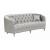 Avonlea Sloped Arm Tufted Fabric Living Room Set