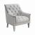 Avonlea Sloped Arm Tufted Fabric Living Room Set