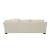 Aria Fabric L-Shape Sectional with Nailhead
