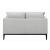Apperson Cushioned Back Fabric Loveseat