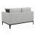 Apperson Cushioned Back Fabric Loveseat