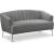 Tori Velvet Loveseat