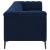 Chalet Tuxedo Arm Velvet Sofa