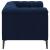 Chalet Tuxedo Velvet Arm Chair